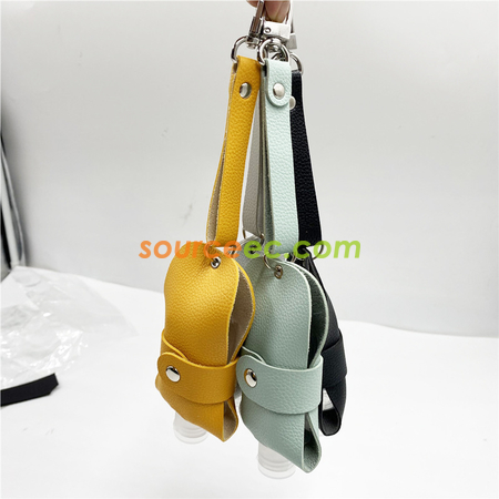 Customization Hand Sanitizer Leather Case Corporate Gifts