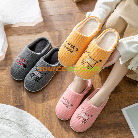 Customization Winter Warm Slippers Corporate Gifts