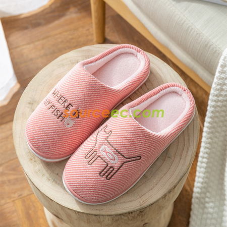 Customization Winter Warm Slippers Corporate Gifts