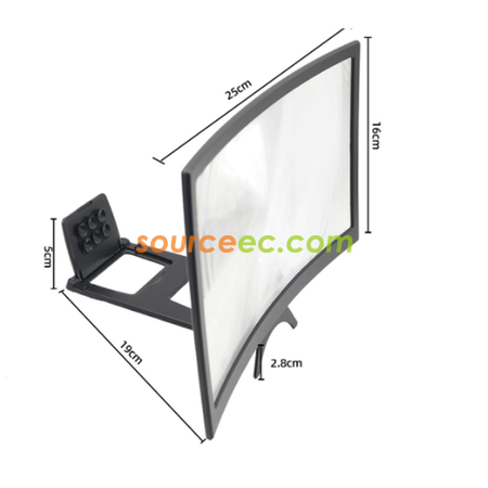 Customization 12 Inch 3D Phone Screen Magnifier Corporate Gifts