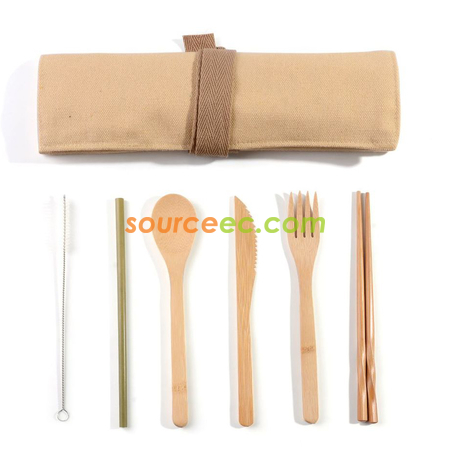 Customization Eco-friendly Tableware with Bag Corporate Gifts