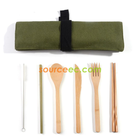 Customization Eco-friendly Tableware with Bag Corporate Gifts