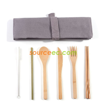 Customization Eco-friendly Tableware with Bag Corporate Gifts