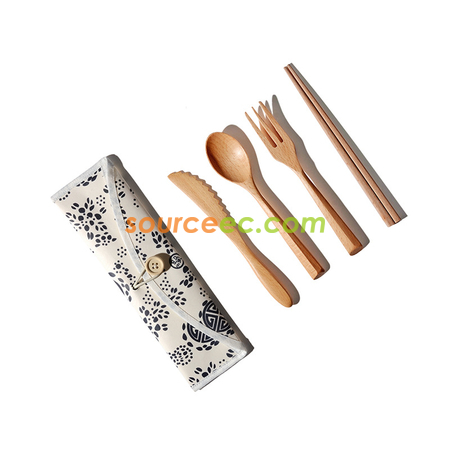 Customization Eco-friendly Tableware with Paper Bag Corporate Gifts