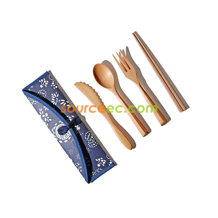 Customization Eco-friendly Tableware with Paper Bag Corporate Gifts