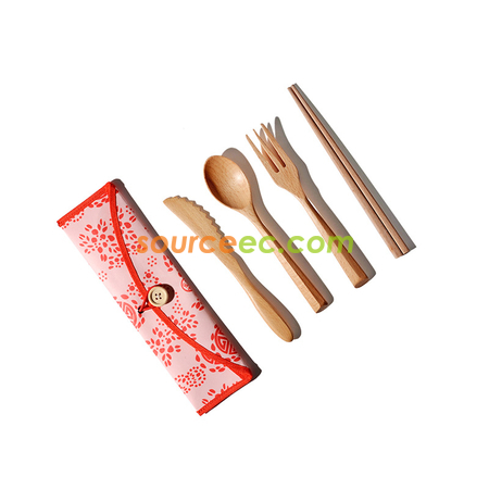 Customization Eco-friendly Tableware with Paper Bag Corporate Gifts