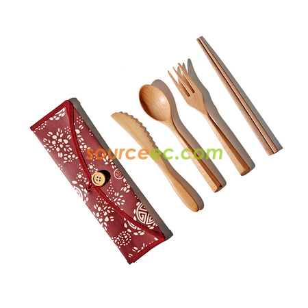 Customization Eco-friendly Tableware with Paper Bag Corporate Gifts