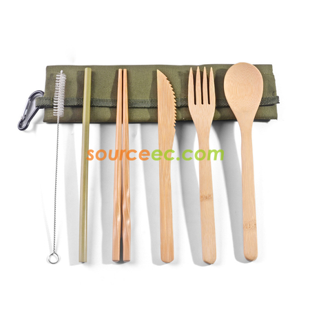 Customization Eco-friendly Tableware with Bag Corporate Gifts