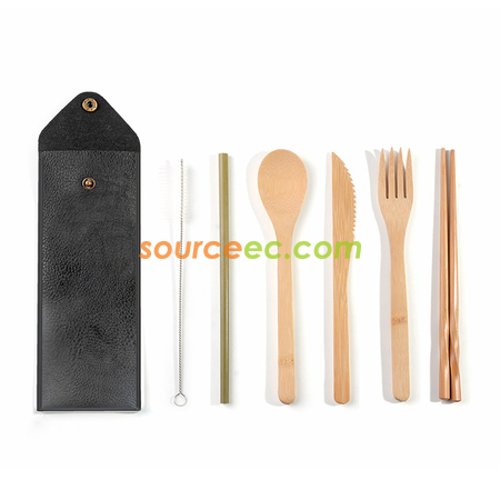 Customization Eco-friendly Tableware with Bag Corporate Gifts