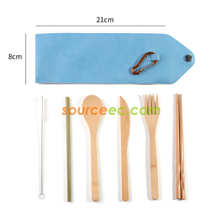 Customization Eco-friendly Tableware with Bag Corporate Gifts