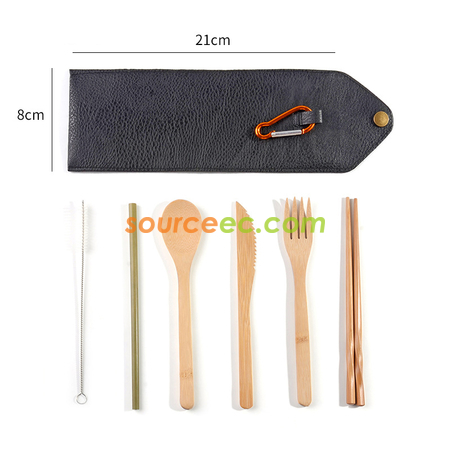 Customization Eco-friendly Tableware with Bag Corporate Gifts