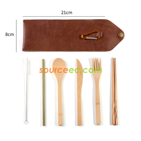 Customization Eco-friendly Tableware with Bag Corporate Gifts