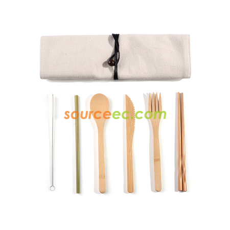 Customization Eco-friendly Tableware with Bag Corporate Gifts