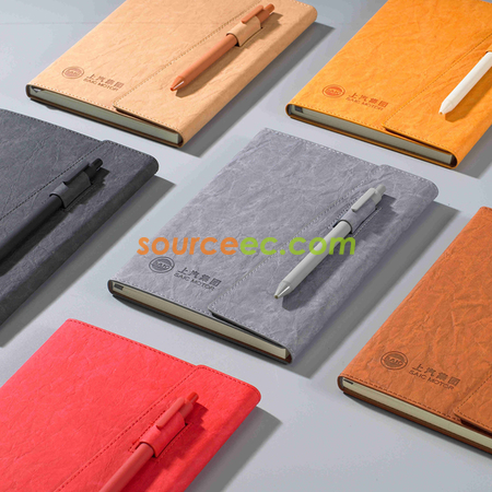 Customization Business Notebook With Pen Corporate Gifts