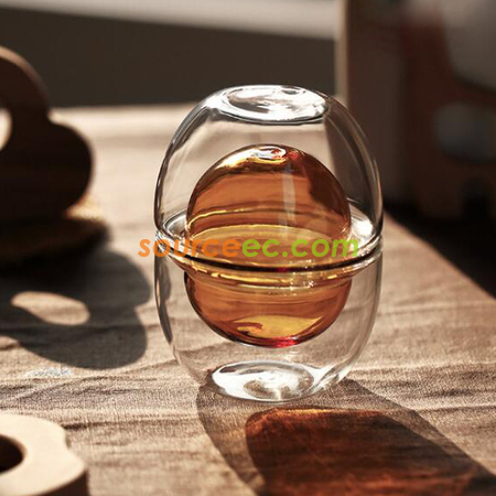 Customization Glass Teacup Corporate Gifts