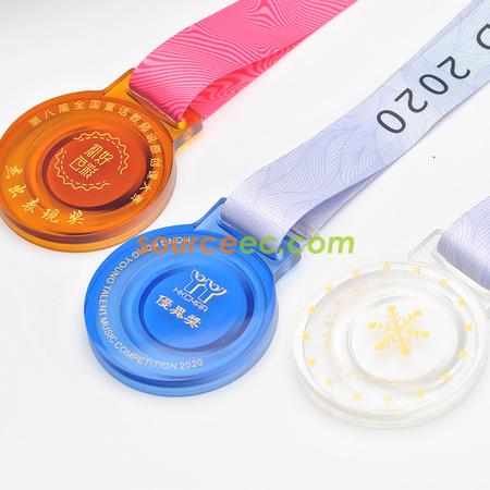 Customization Glass Medal Corporate Gifts