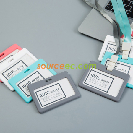 Customization Silicone Badge Holder Corporate Gifts