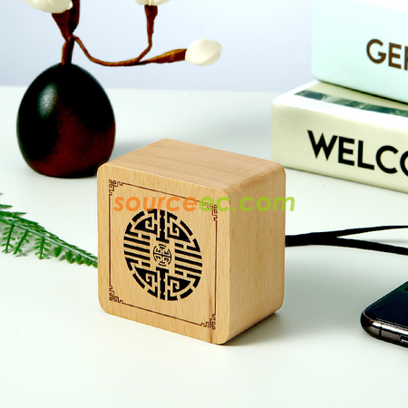 Customization Solid Wood Bluetooth Speaker Corporate Gifts