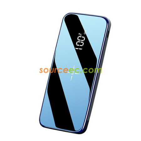 10000MAH Mirror Wireless Power Bank