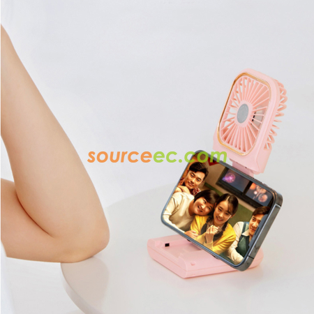 Customization Fan With Power Bank Corporate Gifts