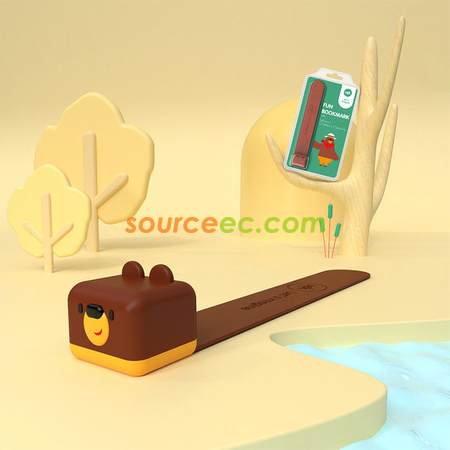 Customization Cartoon Silicone Bookmark Corporate Gifts