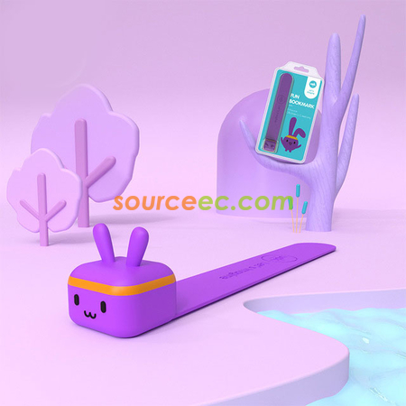 Customization Cartoon Silicone Bookmark Corporate Gifts