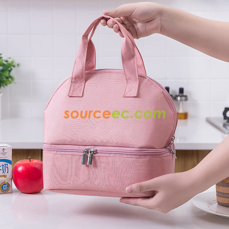 Customization Double-layer Velcro Insulation Bag Corporate Gifts
