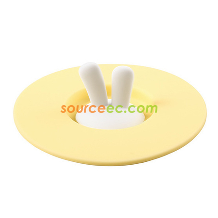 Customization Rabbit Ear Silicone Cup Lid Corporate Gifts