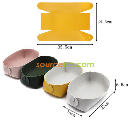 Customization PU Storage Box Set Corporate Gifts