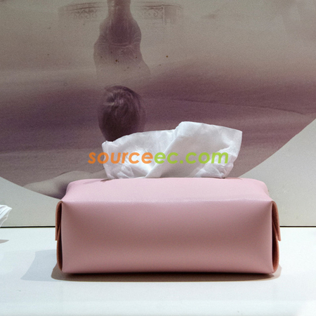 Customization PU Tissue Box Corporate Gifts