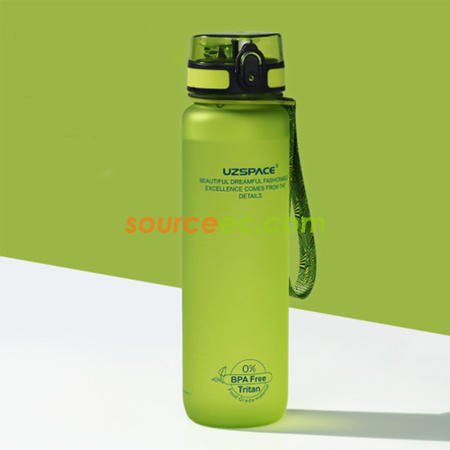 Customization 1000ML Frosted Portable Water Bottle Corporate Gifts