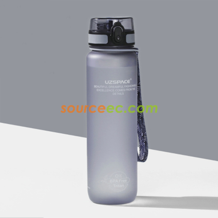 Customization 1000ML Frosted Portable Water Bottle Corporate Gifts