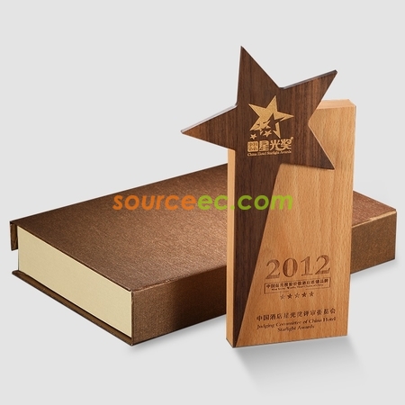 Customization Wood Trophy Corporate Gifts