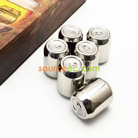 Coke Cans Shape Stainless Steel Ice Cubes