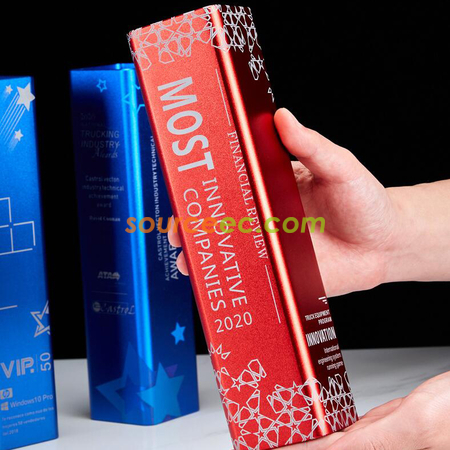 Customization All Metal Rubik's Cube Trophy Corporate Gifts