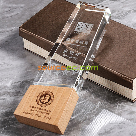 Customization Crystal Trophy Corporate Gifts