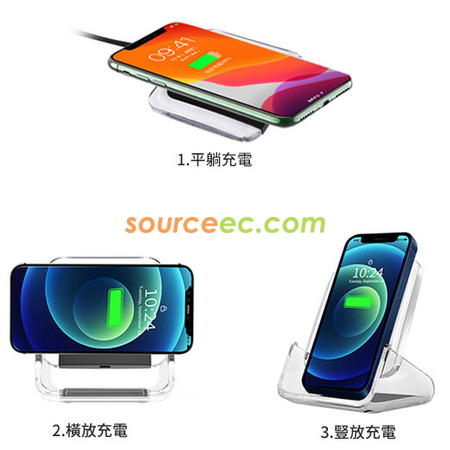 Customization Wireless Charger with Phone Holder Corporate Gifts