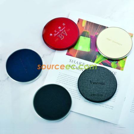 Customization Round Wireless Charger Corporate Gifts