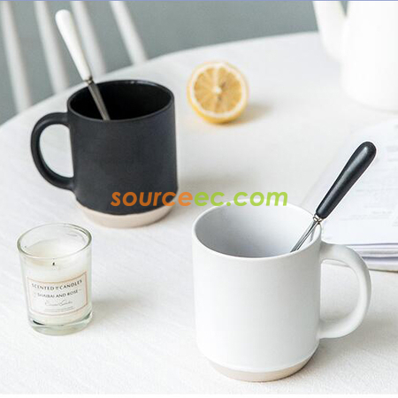 Customization 380ML Two-Color Ceramic Cup Corporate Gifts