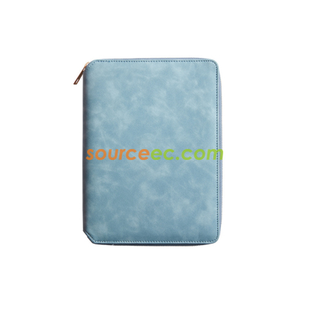 Customization PU Notebook With Zipper Corporate Gifts