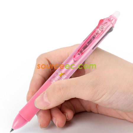 Customization Erasable Press Multifunctional 3-Color Ball Pen Corporate Gifts