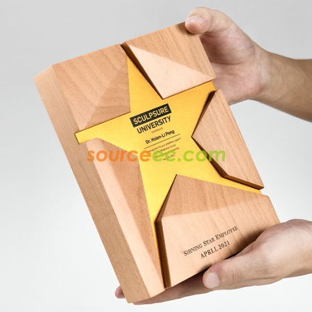 Customization Wood Trophy Corporate Gifts