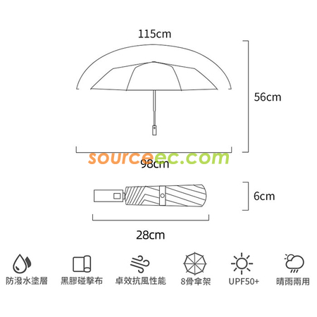 Customization Folding Umbrella Corporate Gifts