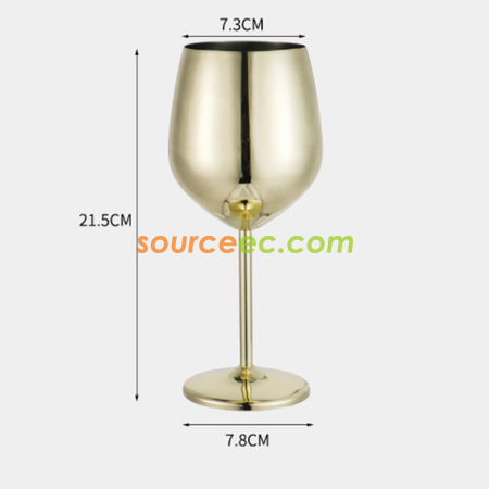 Customization Stainless Steel Wine Glass Corporate Gifts