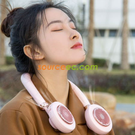 Customization Bladeless Neck Fan  Corporate Gifts