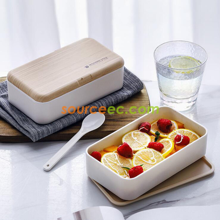 Customization Double layer Bento Box Corporate Gifts
