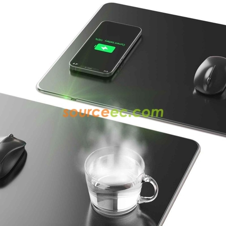 Wireless Charging And Heating Mouse Pad