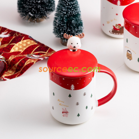 Customization Christimas Ceramic Mug Corporate Gifts