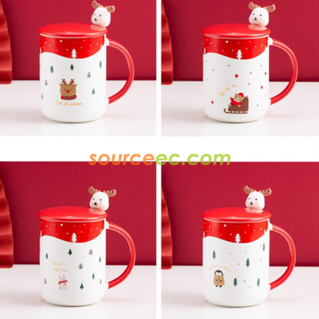 Customization Christimas Ceramic Mug Corporate Gifts