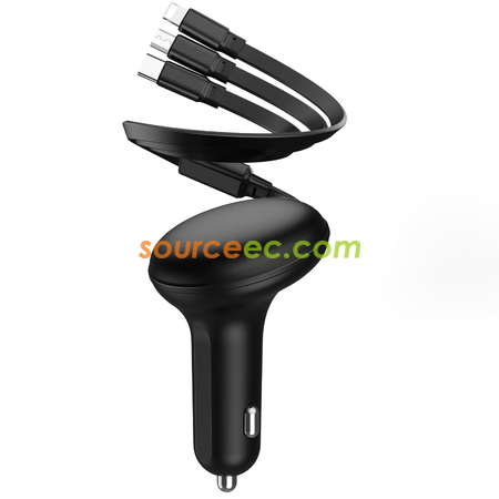 Customization Three In One Car Charger Corporate Gifts